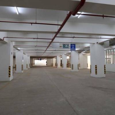 Ahmedabad multi-level parking near waterfront almost completed 