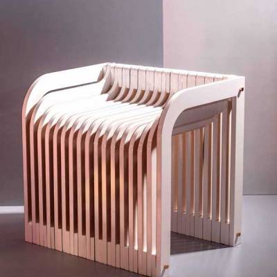 White Studios unveils the Cube chair