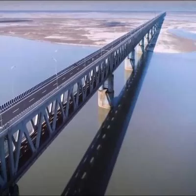 Indian First Vertical Lift Sea Bridge 'Pamban Bridge' Is Completed