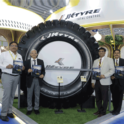 JK Tyre Unleashes 11 Next-Gen Off-the-Road Tyres at CII EXCON 2023
