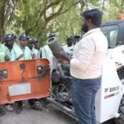 Doosan Bobcat Drives Skills with Loader Training Push