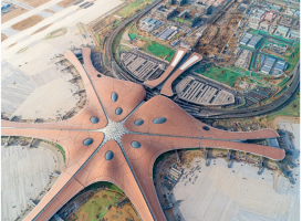Located in less than 50 km south from the capital of China, Beijing Daxing Airport will become world?s biggest airport along with being the most progressive and modern transportation centre.