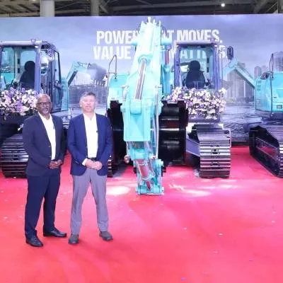 Kobelco Unveils Three Excavators