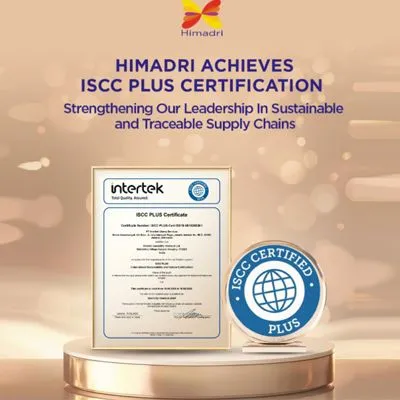 Himadri’s Hooghly Plant Earns ISCC PLUS Certification