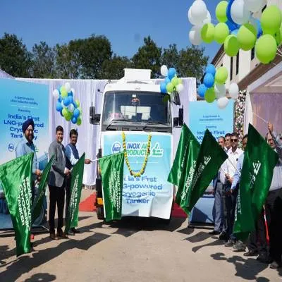INOXAP Flags Off India’s First LNG-Fuelled Cryogenic Tanker