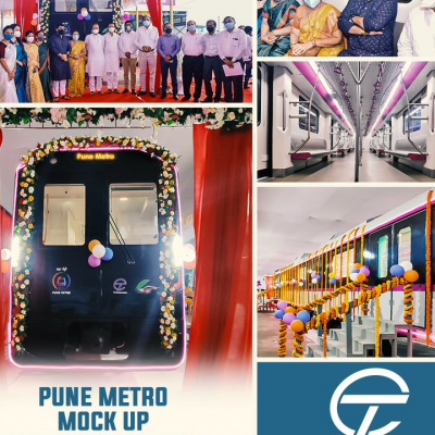  Titagarh Wagons rolls out first train for Pune metro rail project 