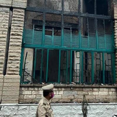Massive fire breaks out at Secunderabad Club