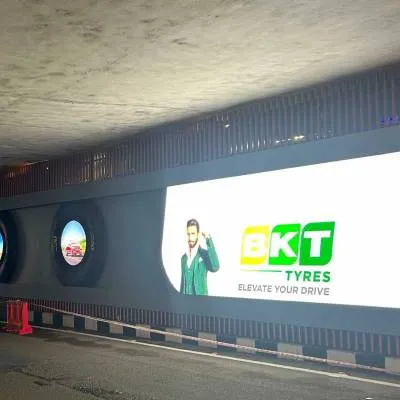 BKT Unveils Immersive Tyre Installation at Mumbai Airport