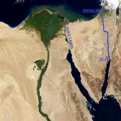 Suez Canal crisis: Israel rail route as alternative