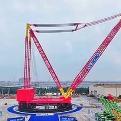 XCMG Unveils World's First 14,000-Ton Ring Crane for Heavy Lifting