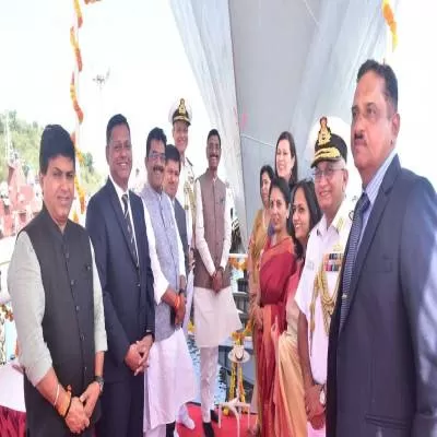 Goa Shipyard Launches Second P1135.6 Frigate, Boosting Warship Building