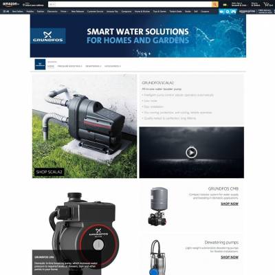 Grundfos launches its brand store on Amazon India