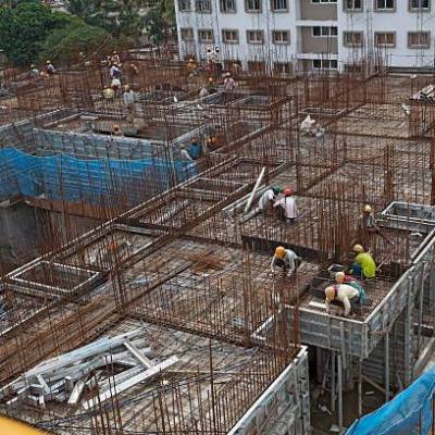  Construction sector in India expects 10.7% growth in FY22