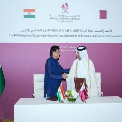 Piyush Goyal Co-Chairs India–Qatar Trade Commission In Doha