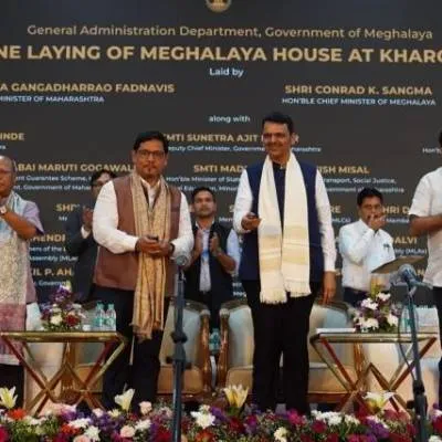 Foundation stone laid for new Meghalaya House in Navi Mumbai