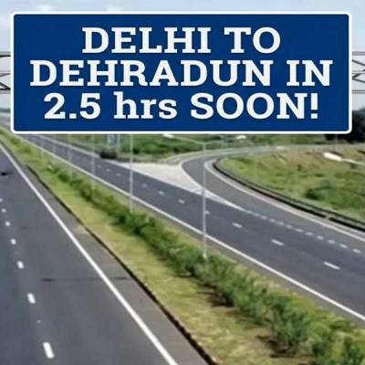 Construction of Delhi-Dehradun Expressway to finish by year end