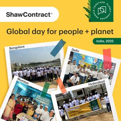 Shaw Contract celebrates Global Day for People + Planet