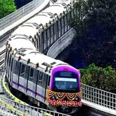 BMRCL Begins Electrification Tests on Pink Line Stretch