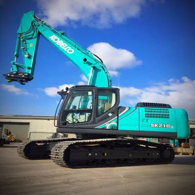 Kobelco’s new SK210LC-11 excavator offers more digging power
