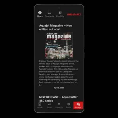 Aquajet Unveils Calculator 3.0 App