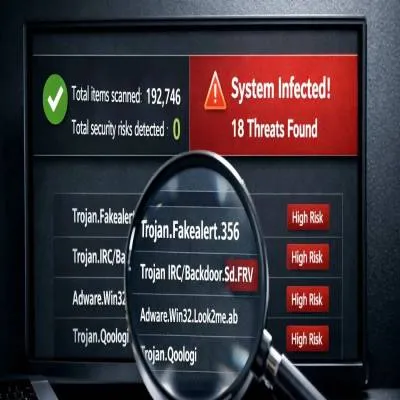 Norton Quick Scan Shows Conflicting Totals And Multiple Threats