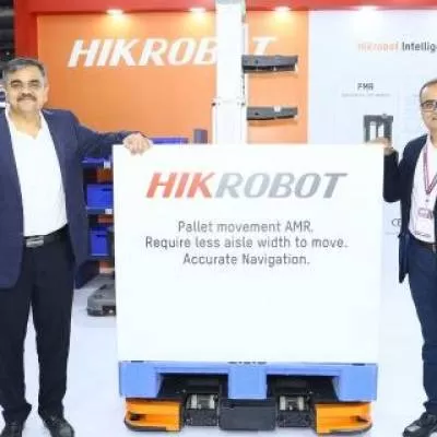 Hikrobot launches forklift latent Mobile Robot QF-1000