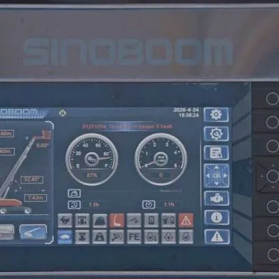 Sinoboom Upgrades Boom Lifts With SmartHub Screen