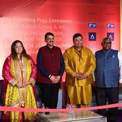 K Raheja–IHG Mark Powai Hotel Project with Puja