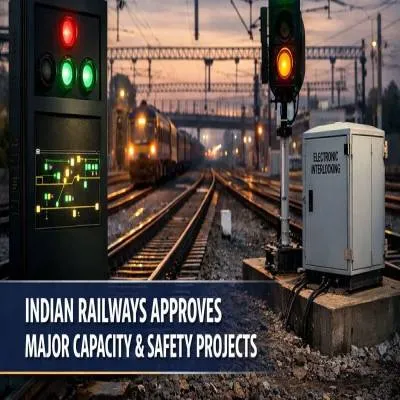 Railway R Indian Railways Approves Major Capacity And Safety Projects