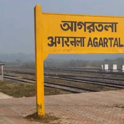 Agartala-Bangladesh Rail Link will commence by this year