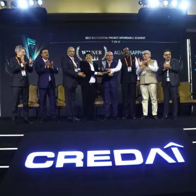 Agami Realty Wins CREDAI Award for Affordable Housing Excellence