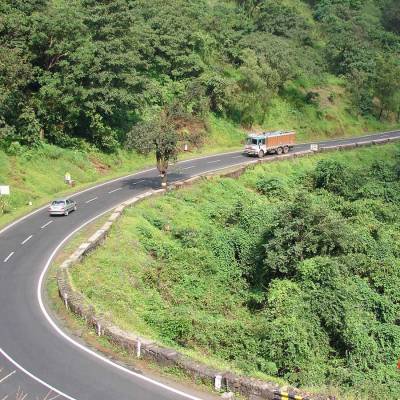 One side of Kashedi Ghat Tunnel on Mumbai-Goa Highway opens