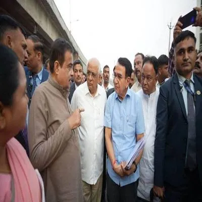 Gadkari Reviews 6-Lane Shamlaji–Motachiloda Works on NH-48
