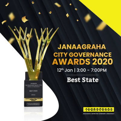 Janaagraha Awards: Odisha is best in urban governance