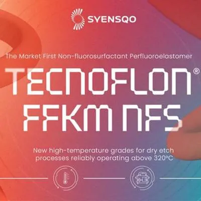 Syensqo Expands Non-Fluorosurfactant FFKM Portfolio
