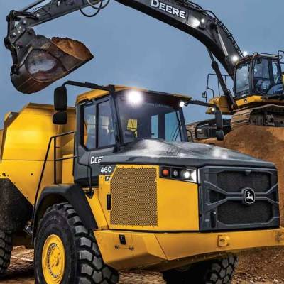 John Deere Rolls Out 2 New Articulated Dump Trucks