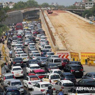 Delhi Ashram flyover ramp set to open for traffic soon