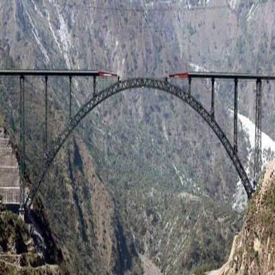 Chenab Railway Bridge headed for a golden joint