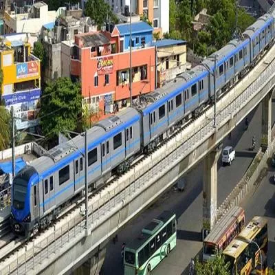 Nampally Metro's 15-Floor Parking Nearing Completion