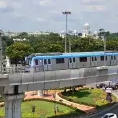 Hyderabad Metro adds station to airport link in Nagole