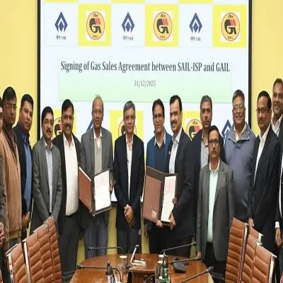 SAIL, GAIL Sign Long-Term Natural Gas Supply Pact
