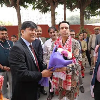 Jayant Chaudhary Reviews Skill India International Centre in Guwahati