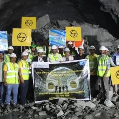L&T Achieves Double Tunnel Breakthrough at Dibang