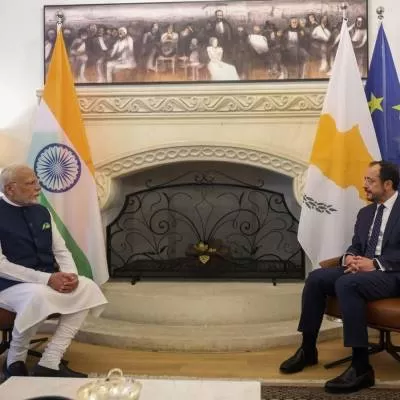 India, Cyprus Agree on Strategic Road Map, Security Ties