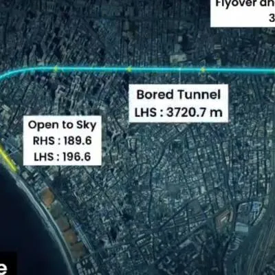 MMRDA advances 250 m on Orange Gate–Marine Drive tunnel