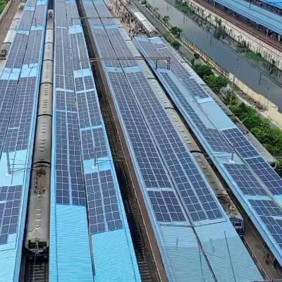 Chennai, Vijayawada stations meets energy demands via solar power