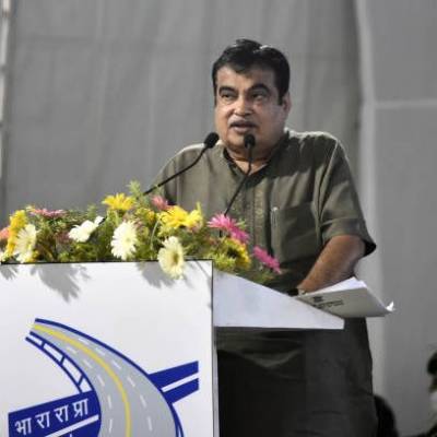  Nitin Gadkari lays foundation stones for 11 NH projects in MP