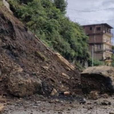 National highways and link roads blocked in Himachal due to landslides  