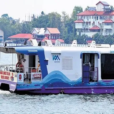Kadamakkudy Water Metro Terminal To Open In Three Months