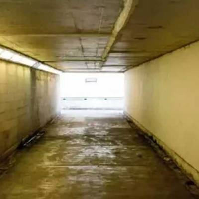 Concrete tunnel construction on NH53 to mitigate landslide disruptions